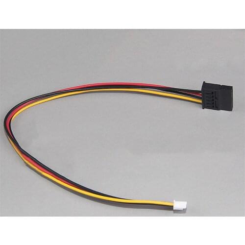 High Quality Power Cord Brand NewSATA 15P Female To Small 4Pin Female 2.5mm Pitch To Power Cord for ITX