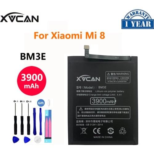 XVCAN Xiaomi Mi 8 Phone Batteries China