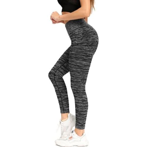 LANTECH Women Gym Yoga Seamless Pants Sports Clothes Stretchy Tights Exercise Fitness Leggings Hips Push Up Activewear Pants