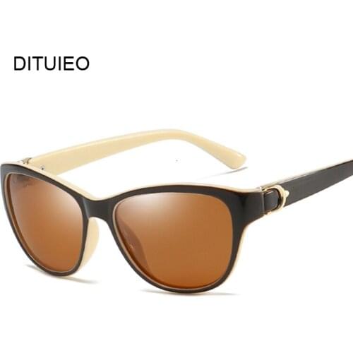 2019 Cat Eye Polarized Sunglasses Women Luxury Brand Design Lady Elegant Sun Glasses Female Driving Eyewear Oculos De Sol