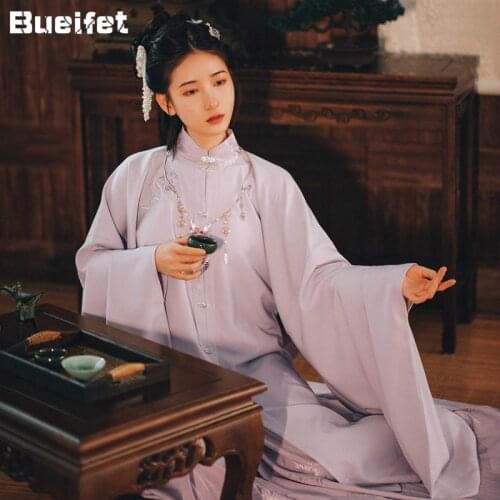 Chinese Hanfu Women Ancient Fairy Dance Costume Han Dynasty Princess Clothing Nationa Traditional Oriental Hanfu for Stage