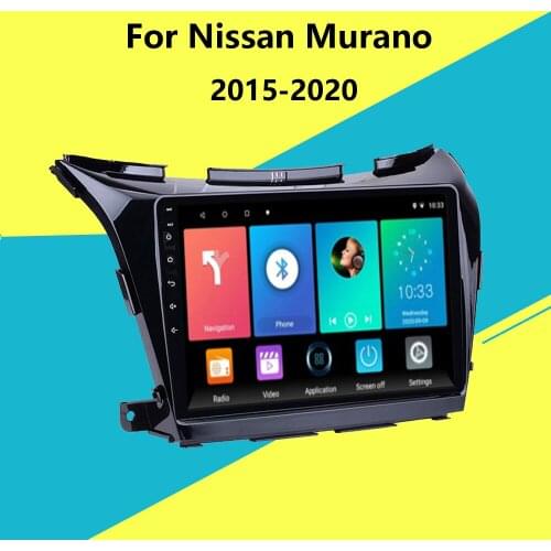 10.1" 2.5D Android 8.1 Car multimedia GPS Player For Nissan Murano 2015-2020 Car Radio Stereo Head Unit Navigation