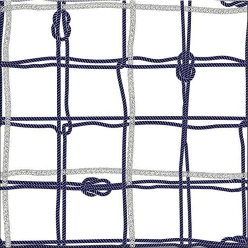 145cm*100cm Spandex swimsuit fabric for dress Checkered Nautical Knot pattern custom printing thin shirt sewing fabric