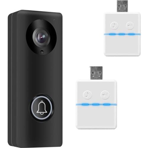 1080P Wireless WIFI IP Doorbell Intercom Support POE RJ45 Video Door Phone