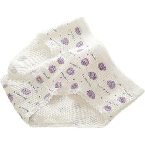 5pcs/lot Underwear Women Plus Size Panties Girl Briefs Cotton Comfort Intimates Sexy Lingerie Calcinha Underpants Female Panty