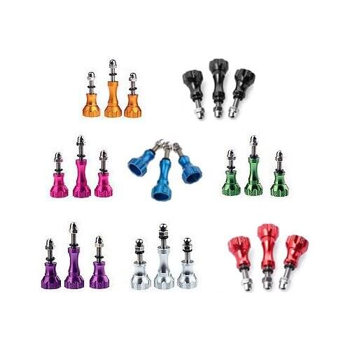 For GoPro Accessories Aluminum Alloy Thumb Nut Screw Mount for GoPro Hero 6 5 4 3 for SJ4000 H9 Sports camera accessories