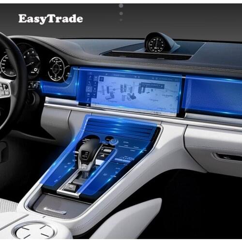 For Porsche Palamela Car Sticker Gps Navigation Film Dashboard Film Screen Protective Sticker For Porsche Cayenne Accessories