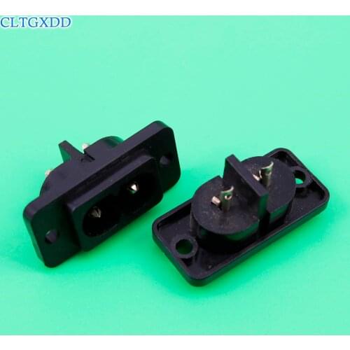 Cltgxdd BX-180-D06 Terminal Power Plug Inlet Socket AC 250V 2.5A Black