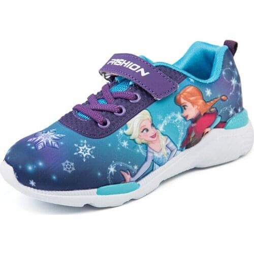 2020 Hot Spiderman Children Shoes For Girls Sneakers Elsa Princess Kids Shoes Fashion Casual Sport Running Boys Shoes