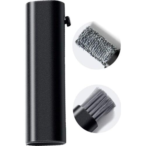 Dual-headed Car Conditioning Air Outlet Brush Retractable Cleaning Brush Computer Keyboard Cleaning Plastic Small Soft Brush