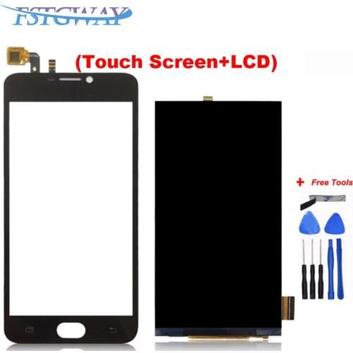 FSTGWAY For 5 inch For Blackview BV2000 LCD Display+Touch Screen 100% Tested Screen Digitizer Assembly Replacement