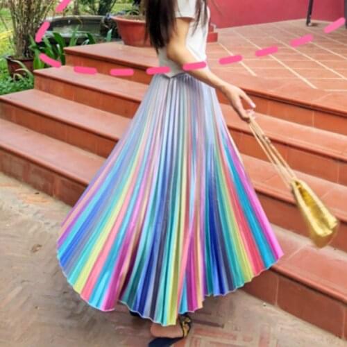 HECAIYUN Pleated Skirt