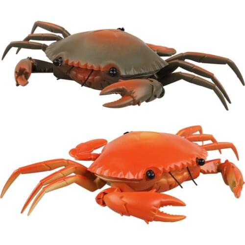 Simulation crab toy childrens educational toys childrens holiday gift infrared light remote control toy baby supplies