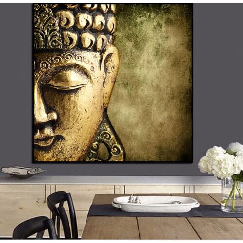 God Buddha Art Canvas Prints Painting Modern Buddha Canvas Art Paintings On The Wall Picture Buddhism Posters Wall Decor Home