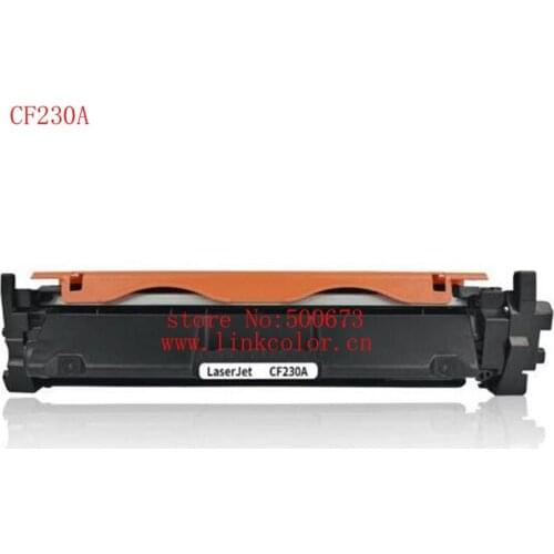 4PCS CF230A CF230 CF 230A 230 compatible toner cartridge for HP LaserJet M203d M203dn M203dw MFP M227fdn M227fdw bk 1600pages