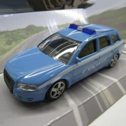 Maisto Diecast 1:43 Scale Audi A4 Police Car Simulation Alloy Car Model Collectibles Static Decoration Gifts Toys Boys