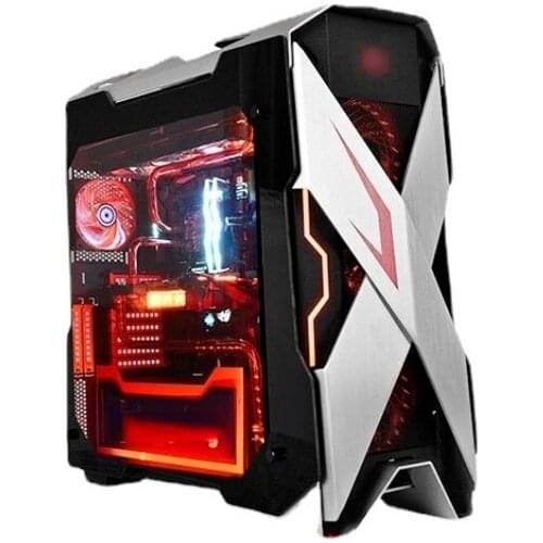 E-Sports Special-Shaped Concept Computer Chassis Desktop Host Support 360 Water Cooling Fan EATX Motherboard Aluminum Body Full