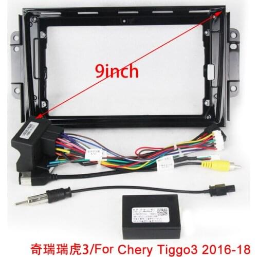 Fascia Panel Frame For Chery Tiggo 3 2016-2018 Android System 2 din Car Center Stereo Radio DVD GPS Plate Dash Kit