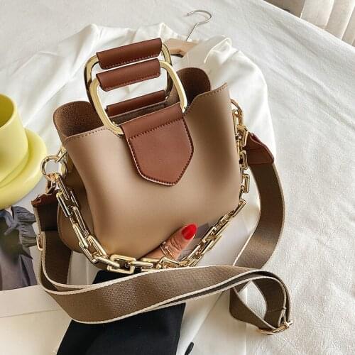 Casual Women Small Pu Leather Chain Handbags Shoulder Bags Designer Travel Crossbody Bags for Women Fashion Travel Messenger Bag