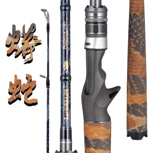 LUREKILLER FULL FUJI PARTS HIGH CARBON POWERFUL FISHING ROD SPINNING/CASTING LURE FISHING ROD 2.1/2.4M BASS ROD