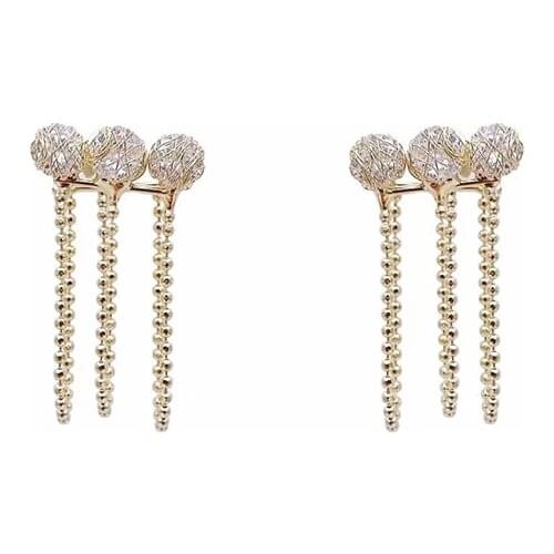 Fashion simple chain earrings one-piece ladies earrings 2021 fashion new personality pierced earrings everyday jewelry