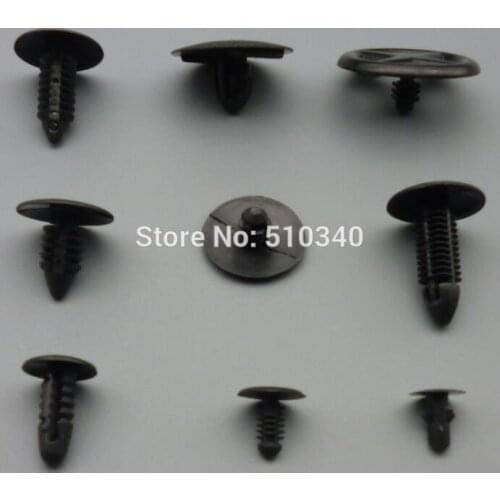 Shhworldsea 100pcs Nylon Hood Insulation Rivet Retainer Fastener Clips For Nissan For Ford For Chrysler