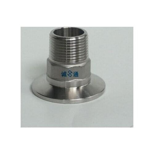 1/2''- 2'' Tri Clamp x Male Thread BSPT fittings, Stainless Steel 304