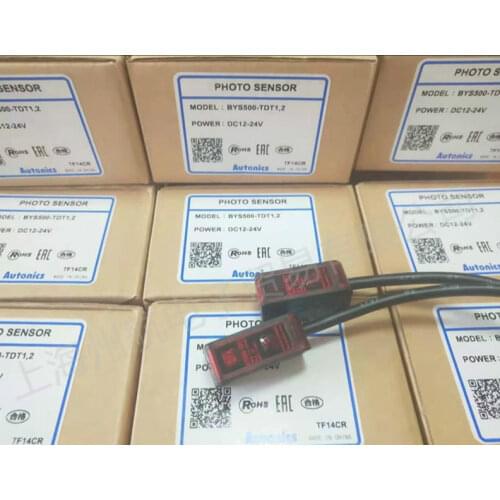 100% New Original AUTONICS Photoelectric Switch BY500-TDT1.2 BYS500-TDT1.2