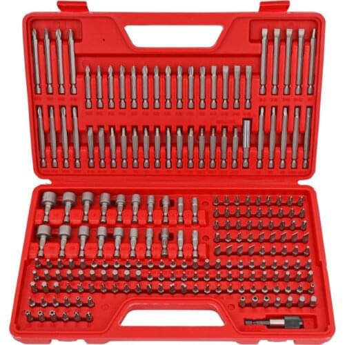 208Pcs Magnetic Screwdriver Bit Set Impact Ready Drill Driver Bits Tool Kit driver bit set for repair work with power tool