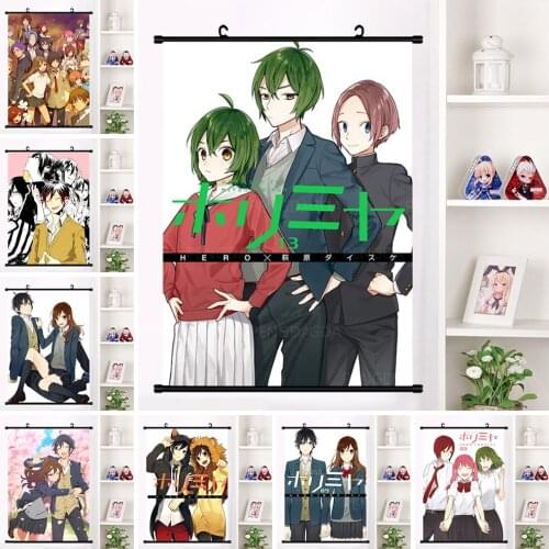 Anime Hanging Poster Hori San to Miyamura Kun Canvas Painting Picture Home Bedroom Wall Art Decoration Plastic Scrolls HD Prints