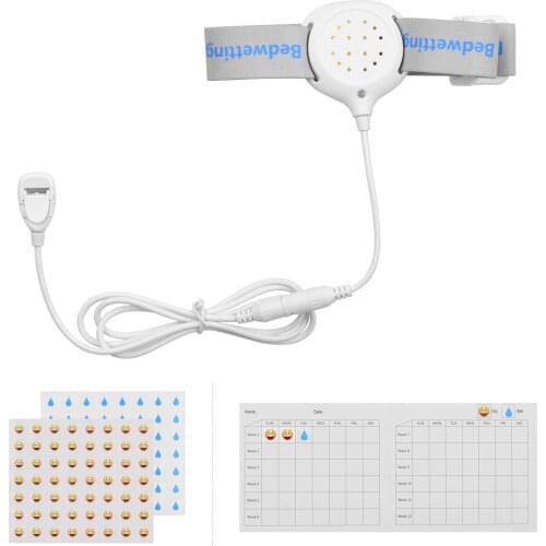 Bedwetting Alarm Pee Alarm Enuresis Sensors for Baby Kids Potty Training Elder Care with Sound Vibration LED Indicator Reminding