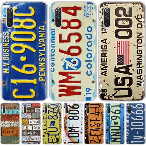 Funny License New York plate number Phone Case For Xiaomi Redmi Note 10 9S 9C 9 8T 8 7 6 Pro 5A 5 9A 8A 7A 6A S2 K20 K30 Coque