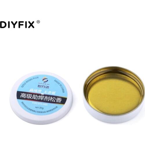 DIYFIX 30g Soldering Welding Solder Paste Flux Mild Rosin Environmental PCB IC Parts Welding Gel Tool for Metalworking Tools