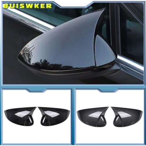 For Volkswagen VW Golf 8 MK8 PRO 2021 2022 Carbon Fiber Accessories Car Side Door Rearview Turning Mirror Styling Cover Trim