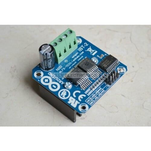 IBT-2 43A BTS7960 High Power Intelligent H-bridge Vehicle Motor Drive Module