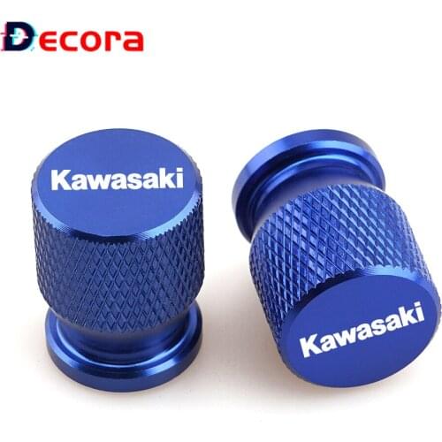 Motorcycle Wheel Tire Valve Caps Airtight Covers For Kawasaki VERSYS 1000 650 300/X KLE1000/650 Vulcan S 650 ABS CAFE STANDARD