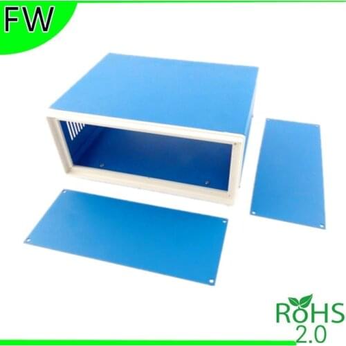 Metal iron box shell metal instrument enclosure Industrial controller case 120*320*268mm