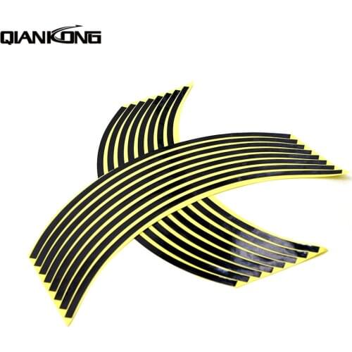 For SUZUKI SV 650 sv650 sv650s aprilia pegaso TL1000S Strips Motor Wheel Sticker Reflective Decals Rim Tape Bike Car Styling