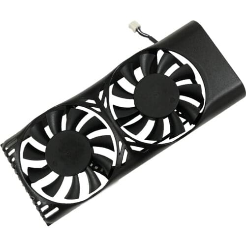 HA5510M12F-Z 0.2A 2Pin GTX750 Ti GPU Cooler Fan For MSI Geforce GTX 1050 2GT LP GTX 1050 Ti 4GT LPV1 Graphic Card Cooling