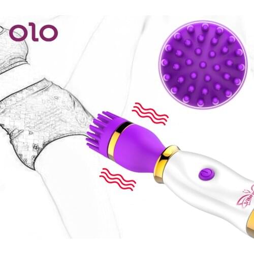 OLO Thorn Brush Vibrator 10 Speeds Clitoris Vagina Stimulator AV Stick G-spot Massager Female Masturbation Sex Toys for Women