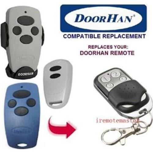 2pieces FOR DOORHAN Transmitter2 Transmitter4 garage door Remote Control top quality fine