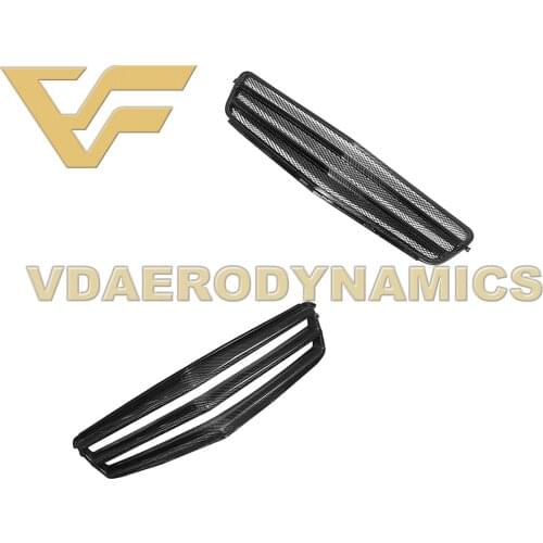 Suitable For 07-13 Benz W204 C Class C180 C200 C220 C250 C300 C320 C350 VAD Carbon Fiber Racing Grille
