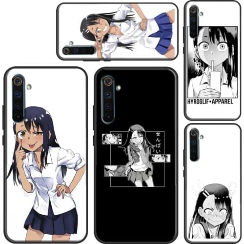 Cute Nagatoro For OnePlus 9 9Pro 7 8 8Pro 8T 9R Case For Realme 8 7 6 Pro Q3 C3 C11 C15 C21 GT Neo Cover