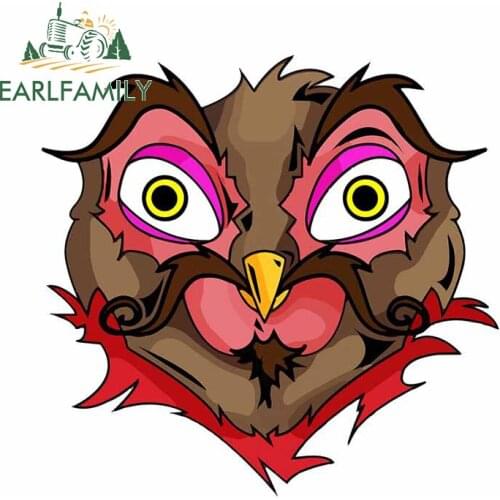 EARLFAMILY 13cm x 12.8cm for The Ringmaster Car Sticker Motorcycle Helmet Creative Personality Surfboard Graffiti Fashion Decal