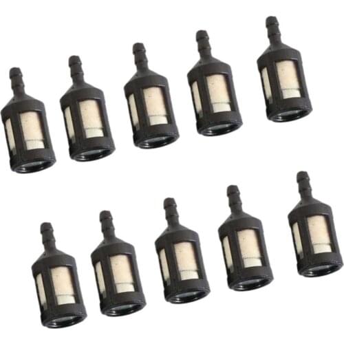 10 Piece Universal Fuel Filters ZF-1 Replacement Part For Chainsaw Trimmer