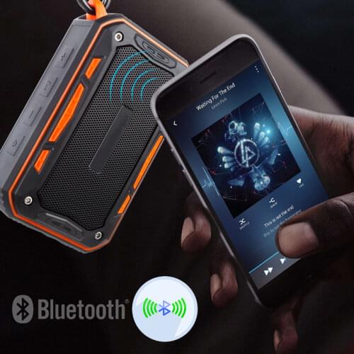 Waterproof Bluetooth Speaker Wireless Stereo Subwoofer Outdoor Bicycle Speakers Portable Handsfree With Carabiner