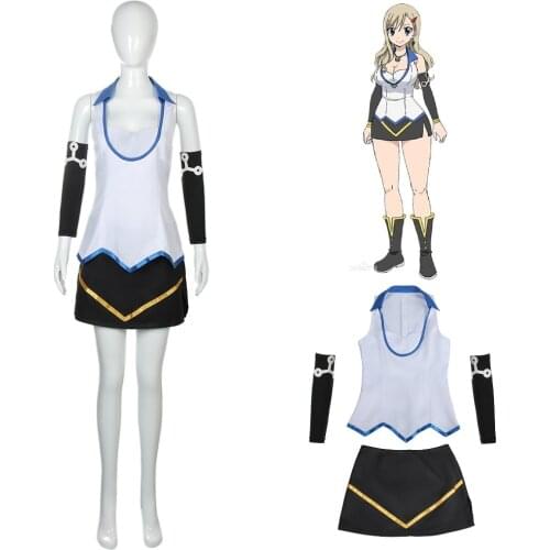 Anime EDENS ZERO Rebecca Bluegarden Cosplay Costume Full Set Uniform Suit Fancy Ball Rebecca Cosplay Outfits