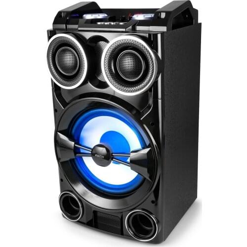 Fenton LIVE102 Party Station 10 "300W speaker with Bluetooth, MP3/USB, LED lights, remote control, ref.178.423
