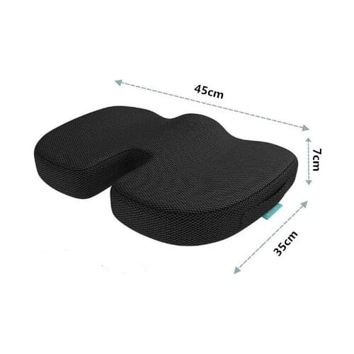 Gel Orthopedic Memory Cushion Foam U Coccyx Travel Seat Massage Car Office Chair Protect Healthy Sitting Breathable Pillows