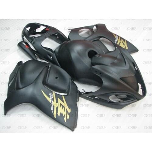 Gsx 1300R 2008 - 2014 Fairing GSX R1300 2013 Abs Fairing GSX R1300 2009 Matter Black Gold Motorcycle Fairing